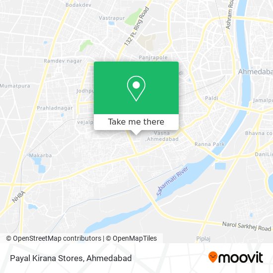 Payal Kirana Stores map
