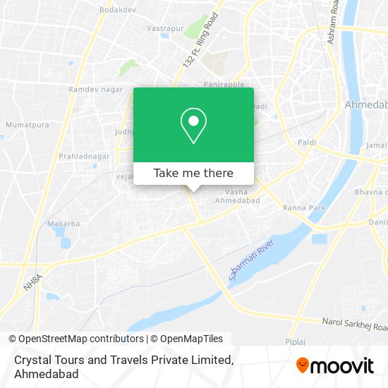 Crystal Tours and Travels Private Limited map