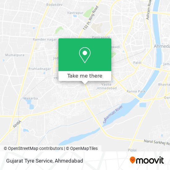 Gujarat Tyre Service map