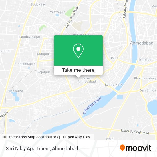 Shri Nilay Apartment map