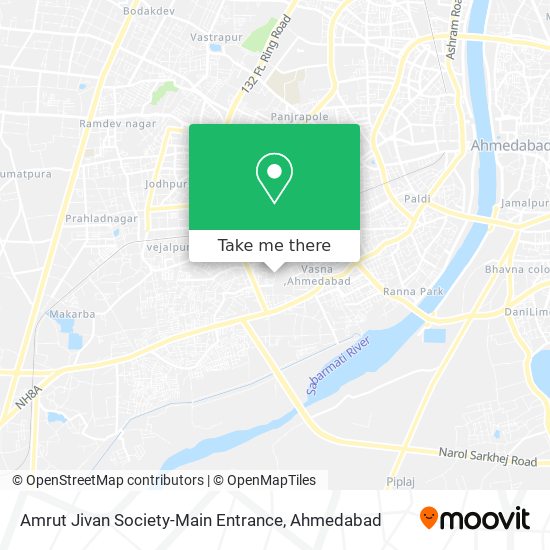 Amrut Jivan Society-Main Entrance map