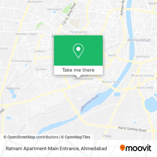 Ratnam Apartment-Main Entrance map