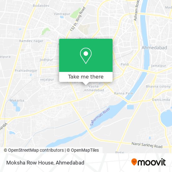 Moksha Row House map