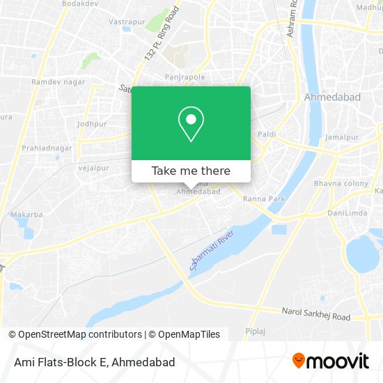 Ami Flats-Block E map