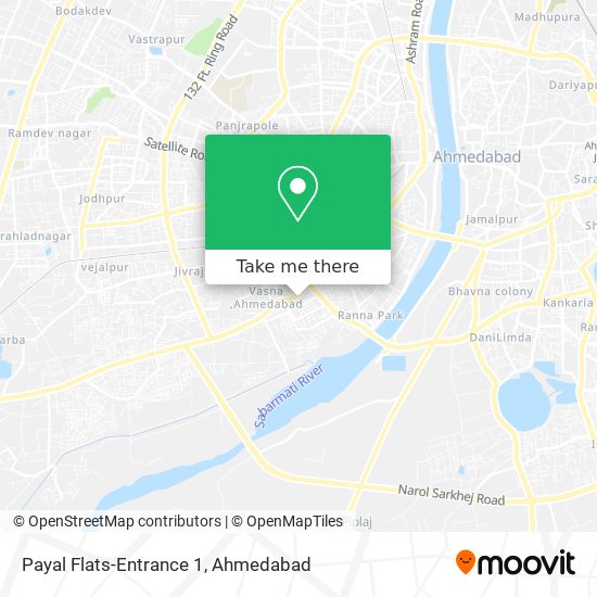Payal Flats-Entrance 1 map