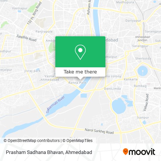 Prasham Sadhana Bhavan map