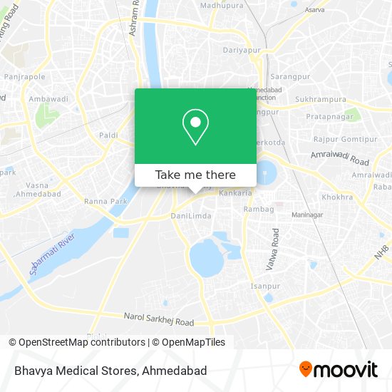 Bhavya Medical Stores map