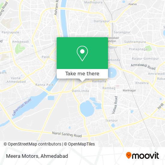 Meera Motors map