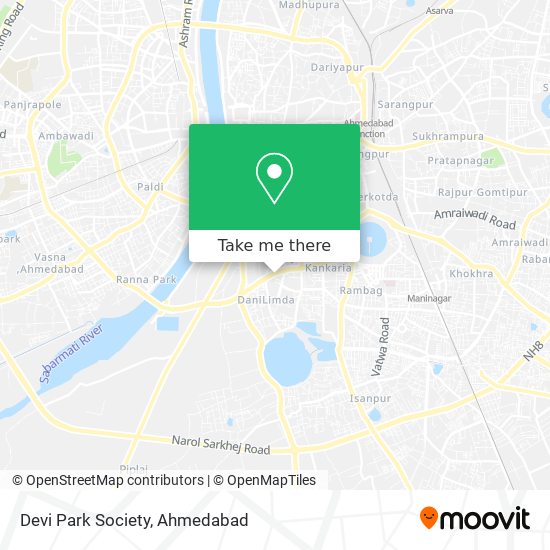 Devi Park Society map