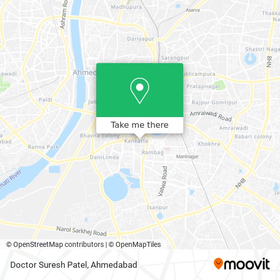 Doctor Suresh Patel map