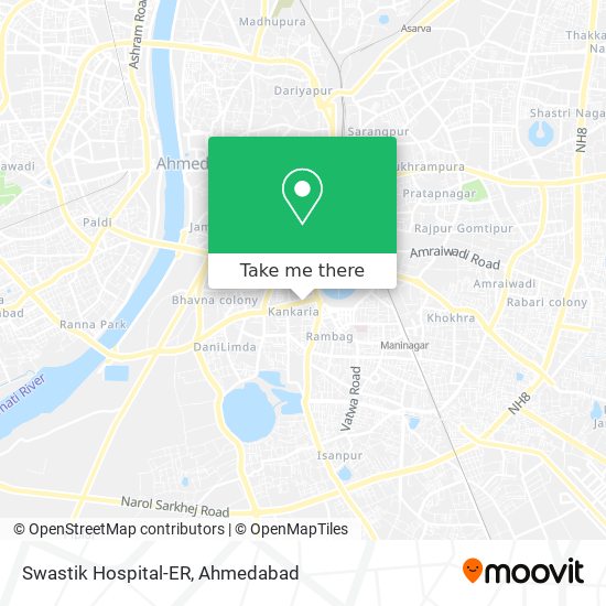 Swastik Hospital-ER map