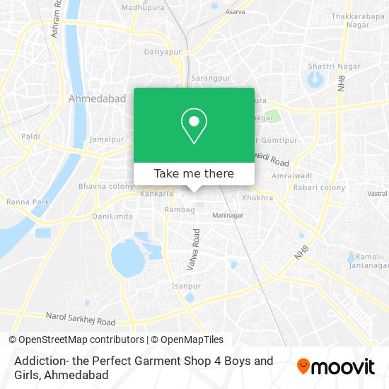 Addiction- the Perfect Garment Shop 4 Boys and Girls map