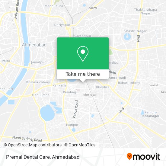 Premal Dental Care map