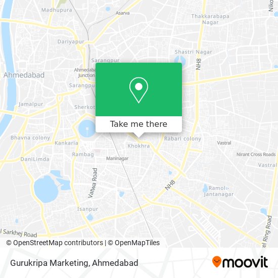 Gurukripa Marketing map