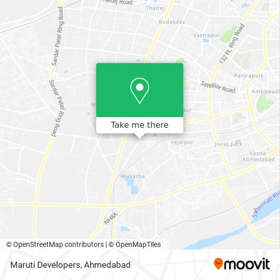 Maruti Developers map
