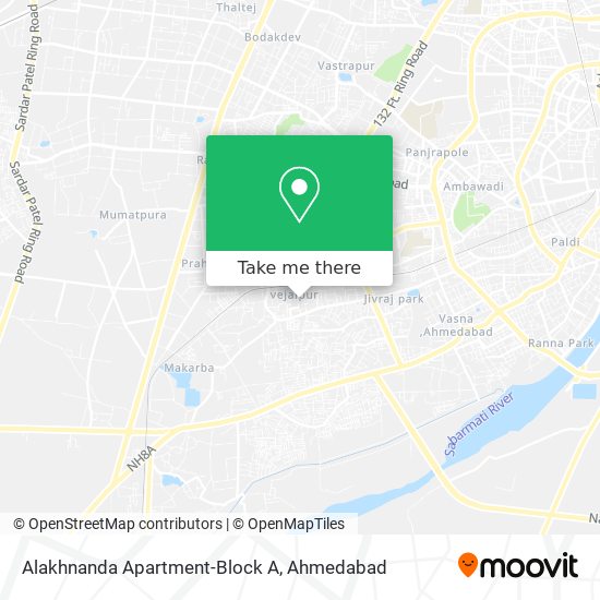 Alakhnanda Apartment-Block A map