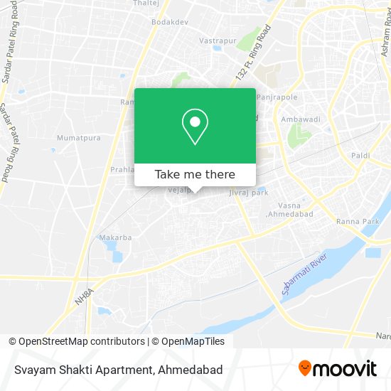 Svayam Shakti Apartment map