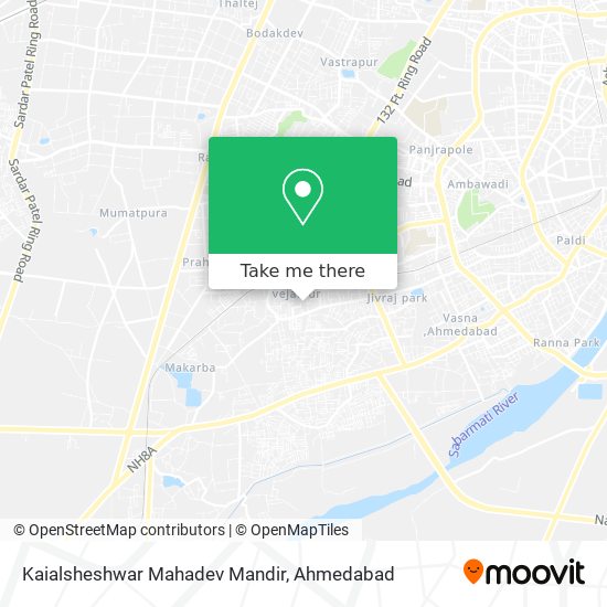Kaialsheshwar Mahadev Mandir map