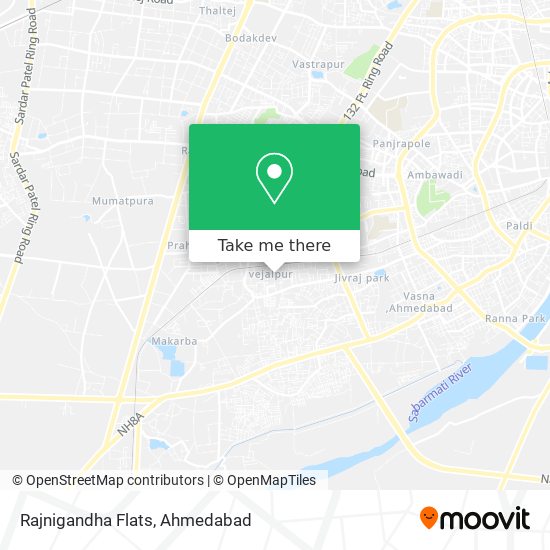 Rajnigandha Flats map