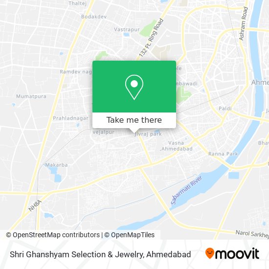 Shri Ghanshyam Selection & Jewelry map