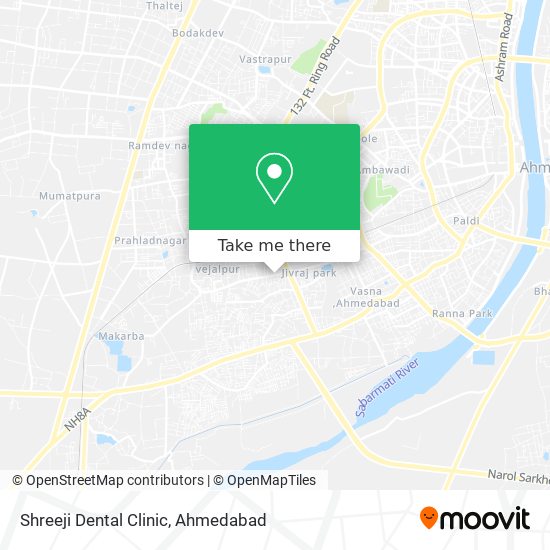 Shreeji Dental Clinic map