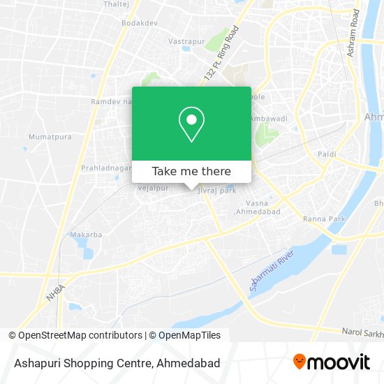 Ashapuri Shopping Centre map