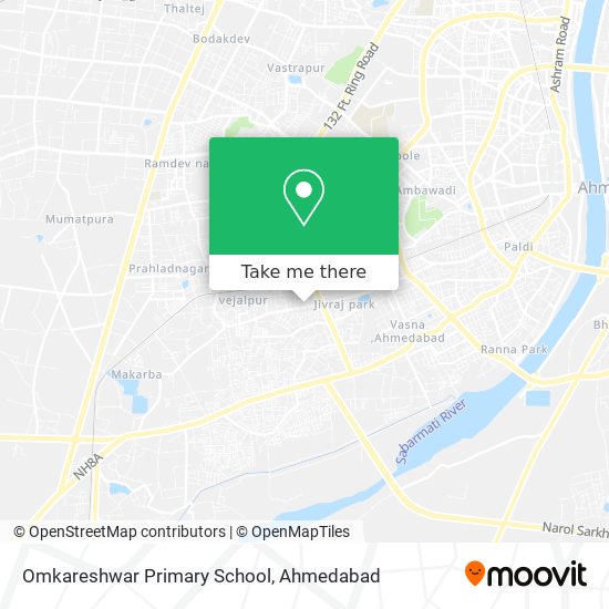 Omkareshwar Primary School map