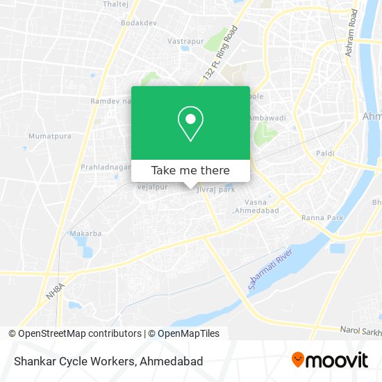 Shankar Cycle Workers map