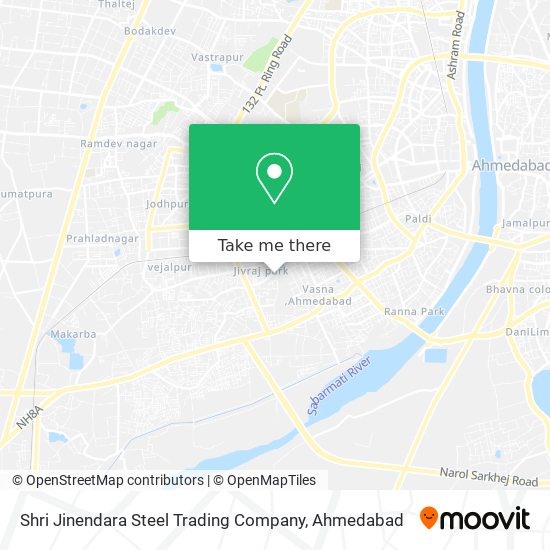 Shri Jinendara Steel Trading Company map