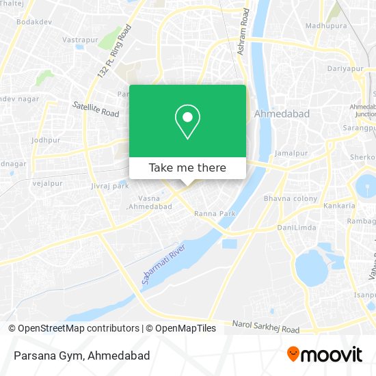 Parsana Gym map