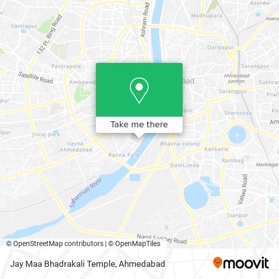 Jay Maa Bhadrakali Temple map