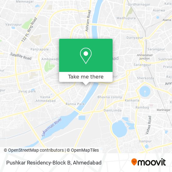 Pushkar Residency-Block B map