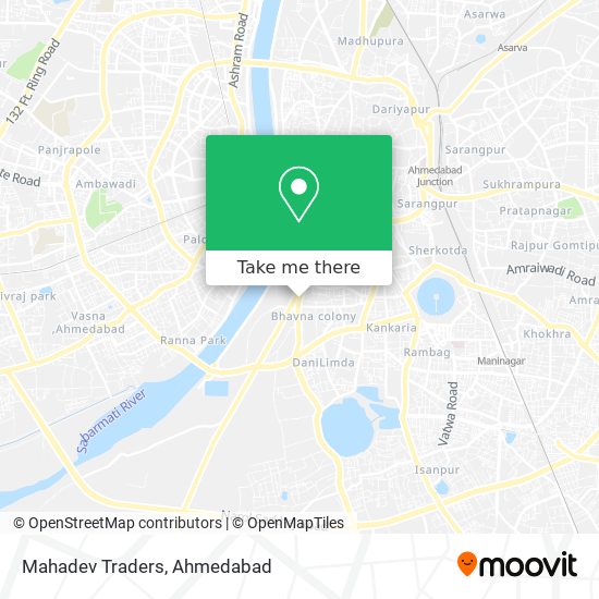 Mahadev Traders map