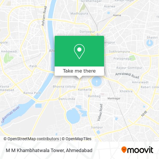 M M Khambhatwala Tower map
