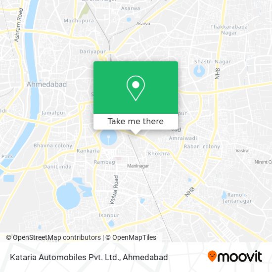 Kataria Automobiles Pvt. Ltd. map