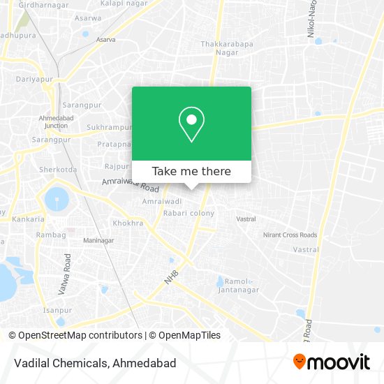Vadilal Chemicals map