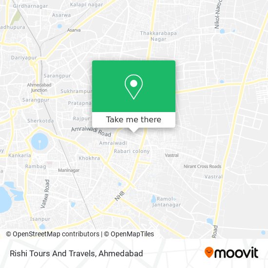 Rishi Tours And Travels map