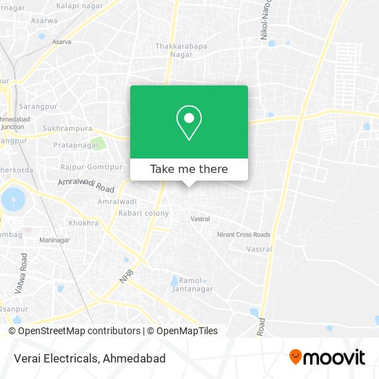 Verai Electricals map