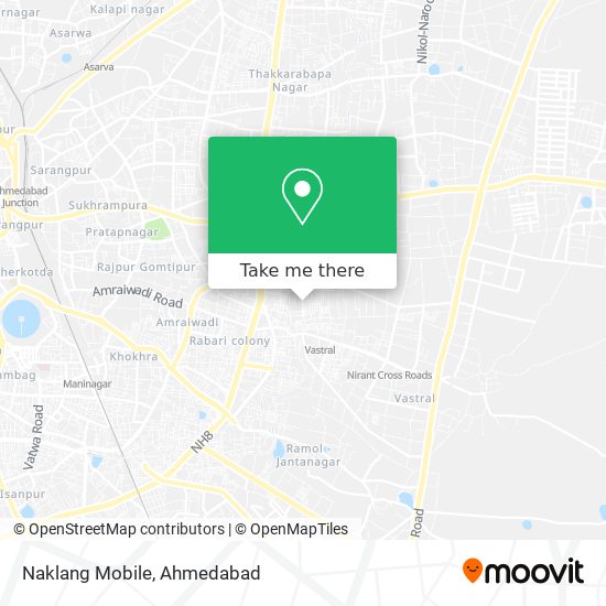 Naklang Mobile map