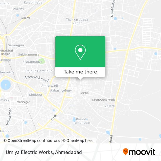 Umiya Electric Works map