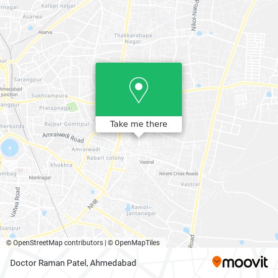Doctor Raman Patel map