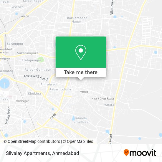 Silvalay Apartments map