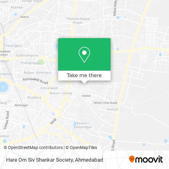 Hare Om Siv Shankar Society map