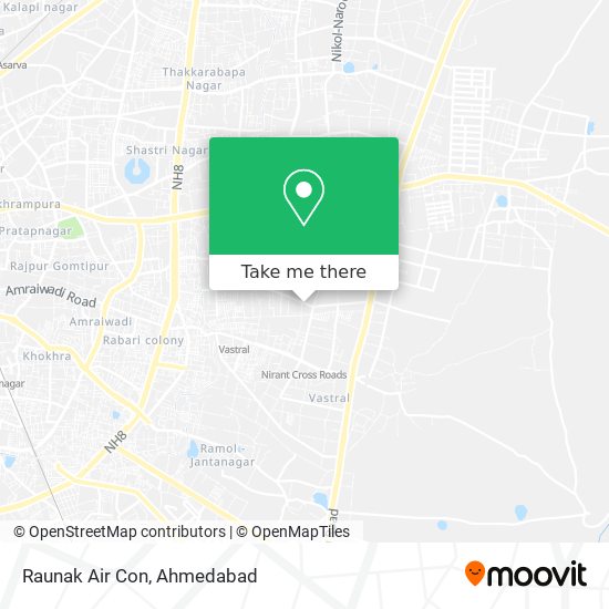 Raunak Air Con map