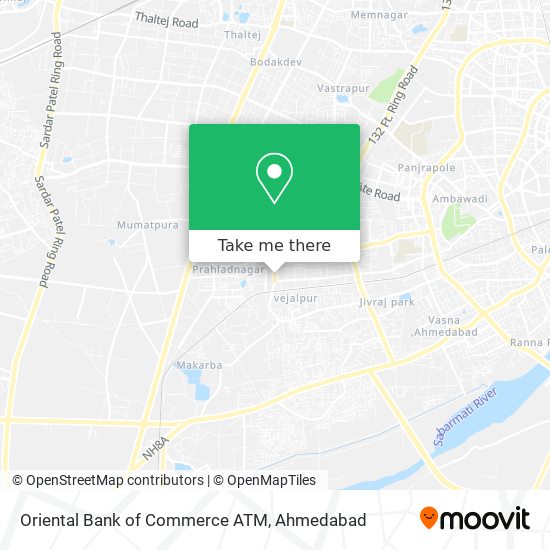 Oriental Bank of Commerce ATM map