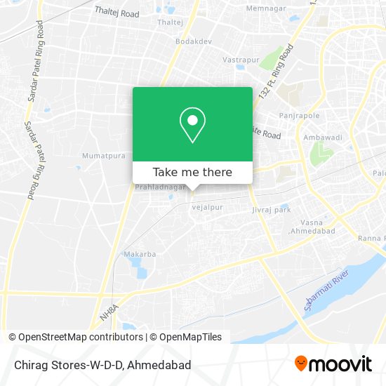 Chirag Stores-W-D-D map