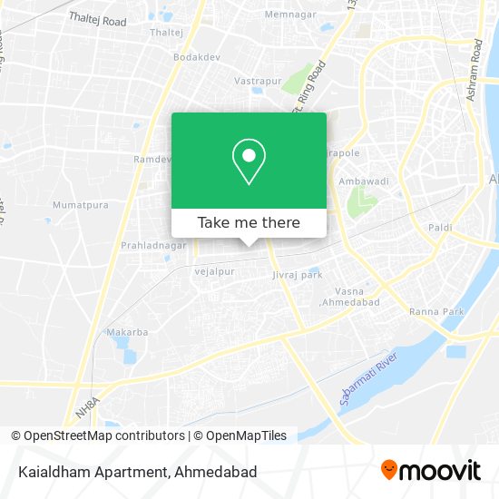 Kaialdham Apartment map