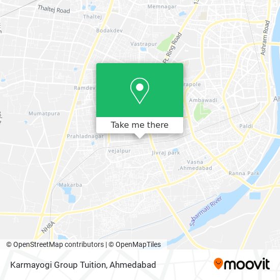 Karmayogi Group Tuition map