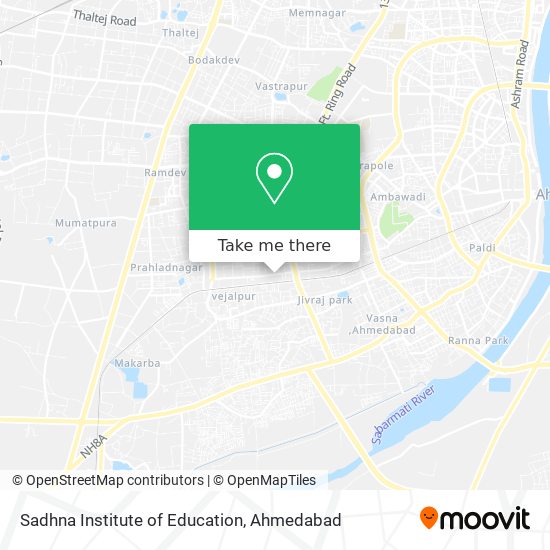 Sadhna Institute of Education map