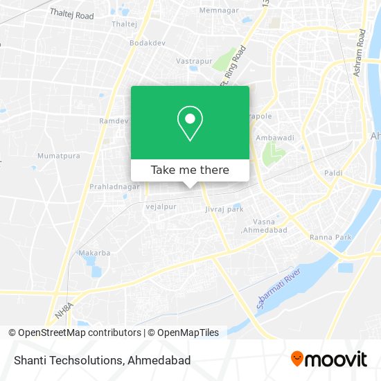 Shanti Techsolutions map